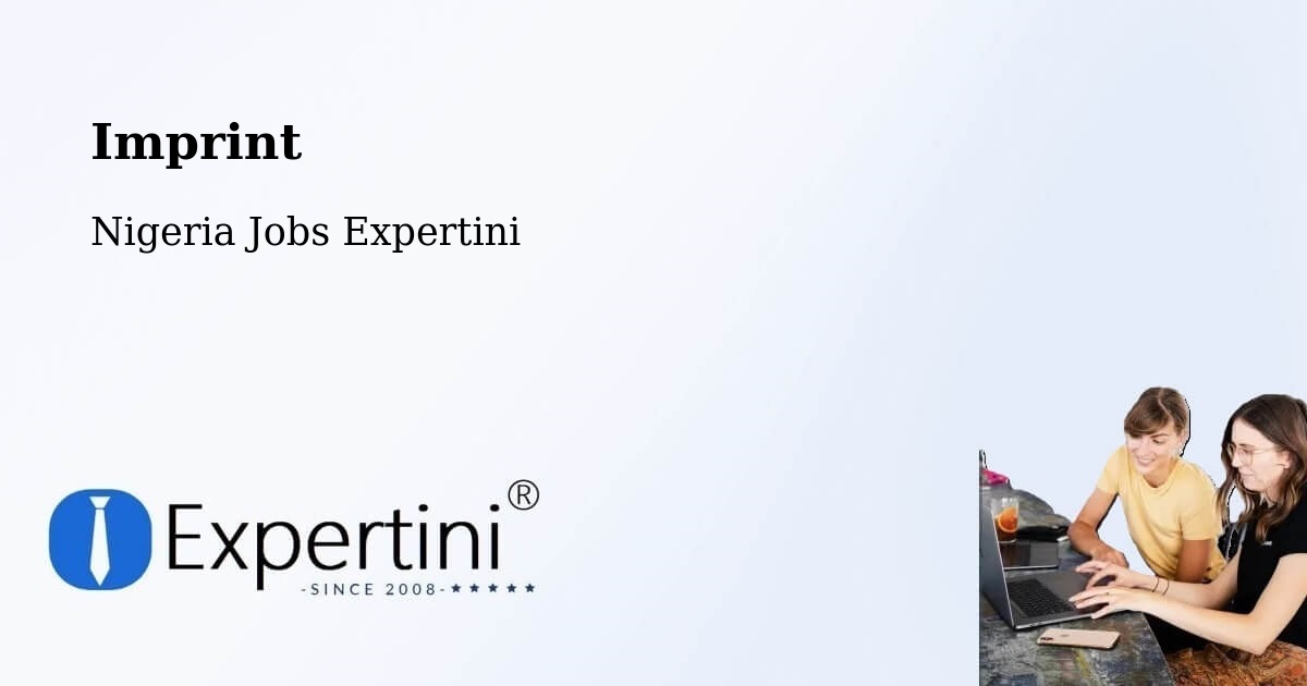Imprint – Agenebode - Nigeria Jobs Expertini