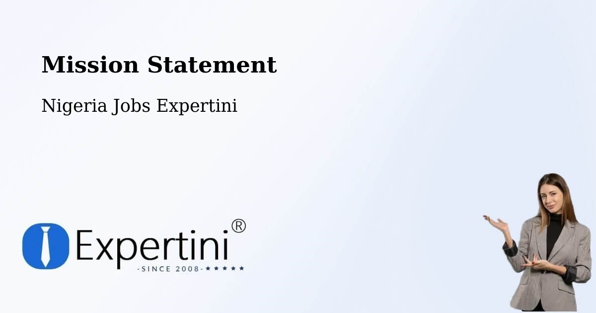 Corporate Mission – Agenebode - Nigeria Jobs Expertini